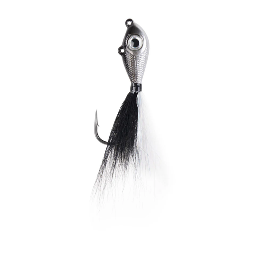 Muatad Big Eye Bucktail 3/8oz Black/Silver
