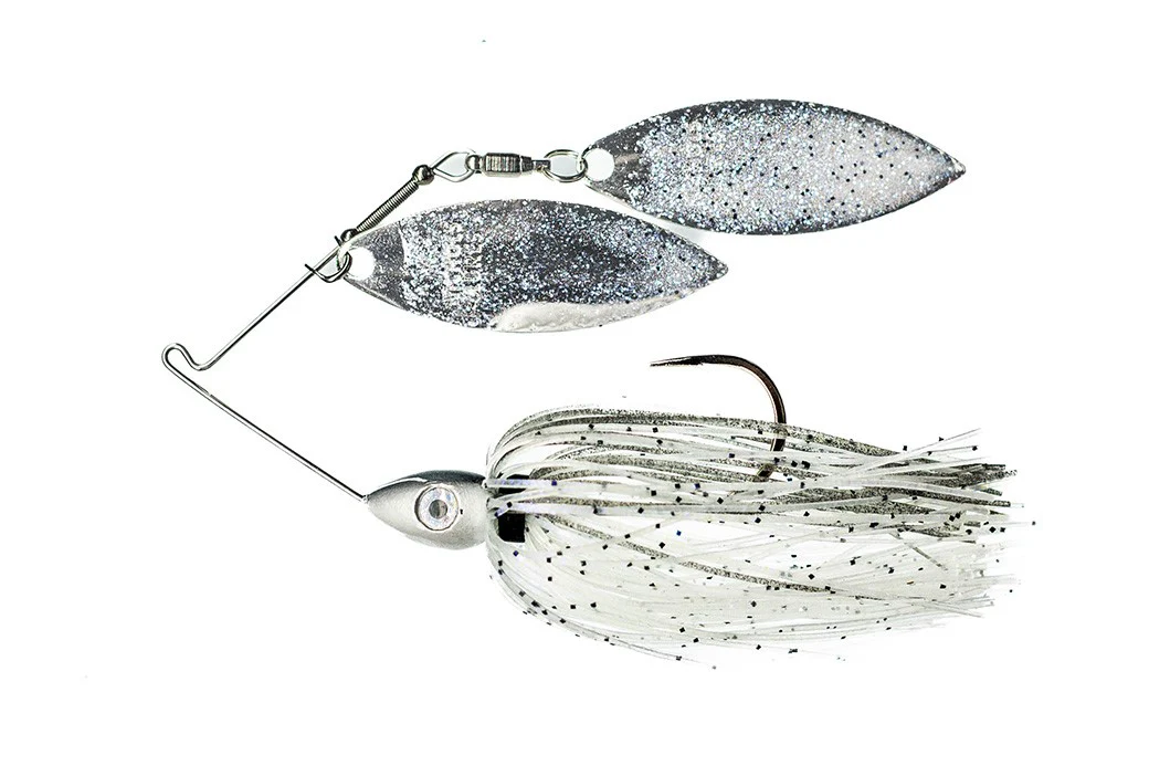 Nichols Dirty Flake Spinnerbait, Tactical Shad, 3/8oz