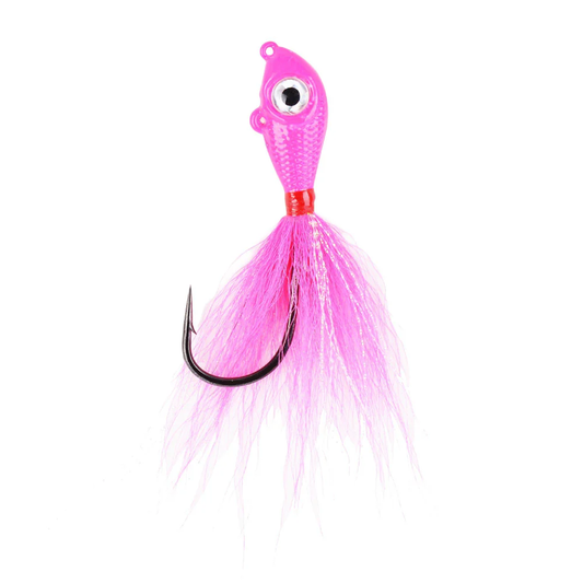 Mustad Big Eye Bucktail 2oz Pink