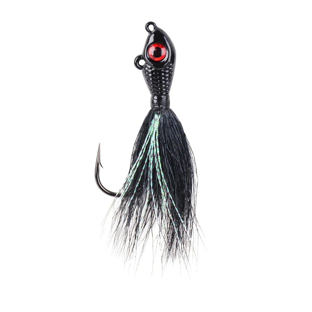 Mustad Big Eye Bucktail 1/8oz Black