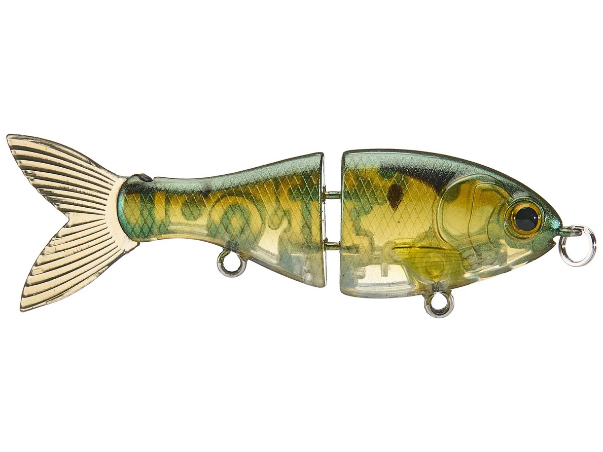 Bucca Trick Shad 6"  1 5/8oz Green Gizzard