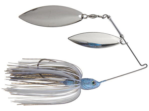 Strike King Tour Grade Spinnerbait 3/8 oz Willow/Willow / Blue Glimmer