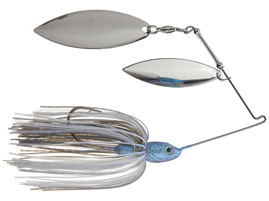 Strike King Tour Grade Spinnerbait 3/8 oz Willow/Willow / Blue Glimmer