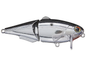 Strike King Wake Shad Topwater Bait Mirage Chrome Black