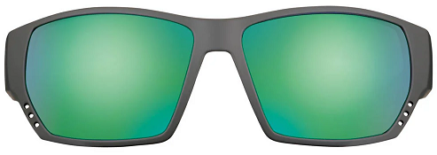 Flying Fisherman Sunglasses Drop Back Matte Gray-Green Mirror