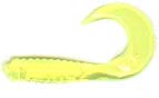 Action Bait 3in Curly Grubs 20pk Chartreuse