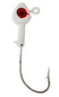 Eagle Claw Saltwater Fish Head 3/8oz 10ct White
