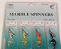 FJ Neil Marble Spinners 1/4oz Chartreuse 12/cd