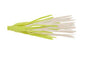H&H Rubber Skirts Large 3ct Chartreuse/White