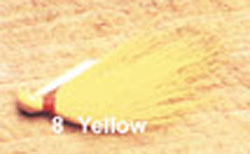 Arkie Bucktail 1/4oz 6/cd Yellow