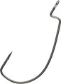 Eagle Claw Trokar Magworm Hook Black 4ct Size 7/0