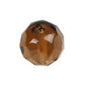 Top Brass Glass Beads 8mm 20ct Crawfish