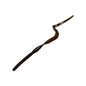 Yum Ribbontail Worm 7in 12ct Green Pumpkin/Purple Flake