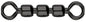 Mustad Multi Link Barrel Swivel Size 4 9ct 77lb