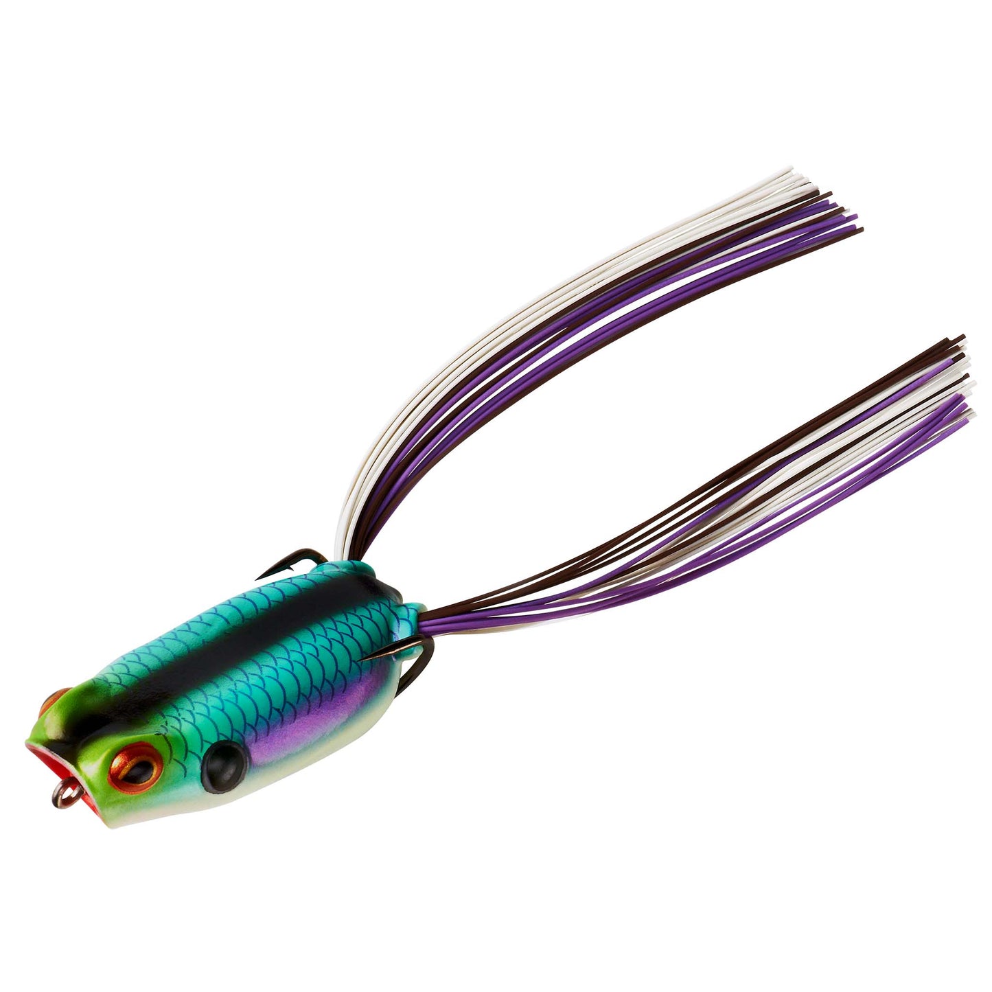 Booyah Poppin Pad Crasher 1/2oz Aqua Frog