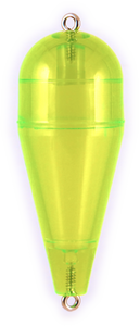 Rainbow Torpedo Float 3/8 Trans.Green
