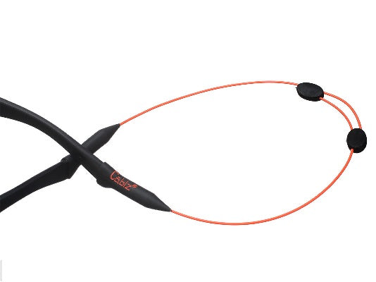 Cablz Sunglass Holder MonoZ ZIPZ Fluorescent Orange 14