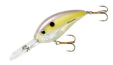 Bomber Fat Free Shad 1oz 3in 12-16ft Shadtreuse