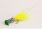 Slater Original Jig 1/16 Green/Silver/Chartreuse #4 Hook 2pk