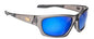 Strike King Sunglass SK Plus Cypress Matte translucent Crystal-Blue Mirror