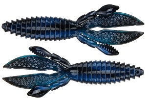 Strike King Rodent 4in 6pk Back Blue Swirl