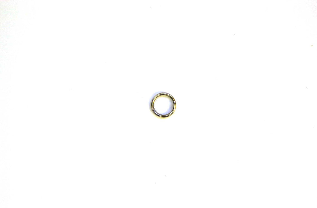 Eagle Claw Split Rings Nickle 10ct Size 3