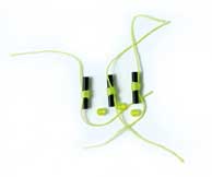 Eagle Claw Bobber Stops-String Multi Color 50ct