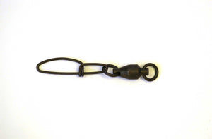 Eagle Claw Swivel-Black Ball Bearing w/Coastlock Snap 3ct Size 1