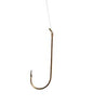 Eagle Claw Aberdeen Bronze Snelled Hook Size 1
