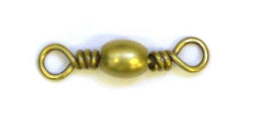 FJ Neil Brass Barrel Swivel Size 7 12ct