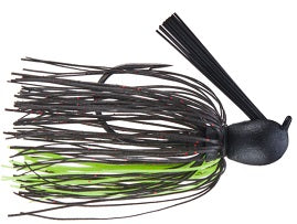 Missile Ike's Mini Flip Jig 3/8 Black Neon