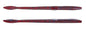 Strike King KVD Worm 6.5in 12ct Blue Fleck