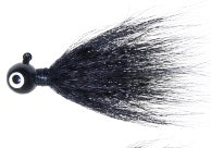 Wahoo Natural Bucktail 1/4oz 2ct Black