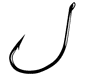 Gamakatsu Drop Shot Hook Black Size 1 6ct