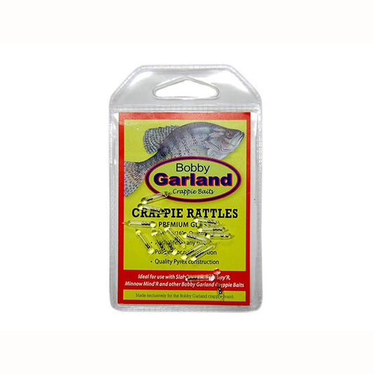 Bobby Garland Crappie Rattles Clear 15pk