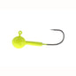 Leland Crappie Magnet Double Cross Heads 5ct 1/16oz Chartreuse
