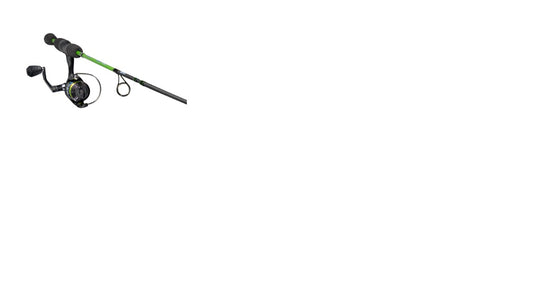 Lews Crappie Thunder 6'6" 2pc Rod 75 Reel Spinning Combo