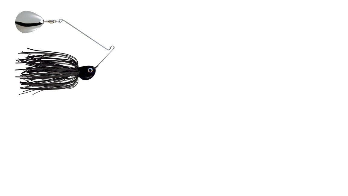Strike King Potbelly Spinnerbait / Black