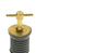 TH Marine Drain Plug Twist In 1in Brass