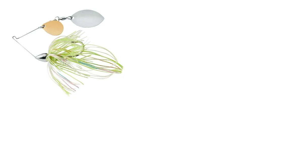 War Eagle Spinnerbait Nickle Frame Col-Turtleback 5/16 White Silver