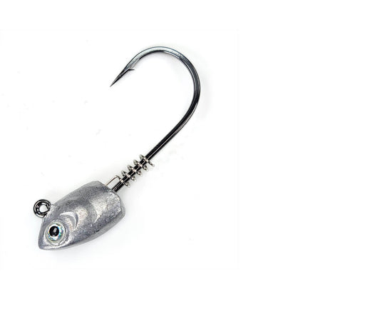 Gamakatsu Swim Bait Head w/spring 4/0-1/8      <br>3ct