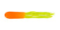 Big Bite Crappie Tubes 1.5in 10ct Orange/Chartreuse