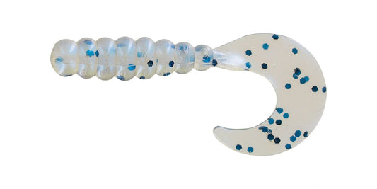 Big Bite Fat Grub 2in 100ct Blue Pearl Pepper