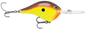 Rapala DT Series 10' 3/5oz 2.25in Chartreuse Rootbeer Craw