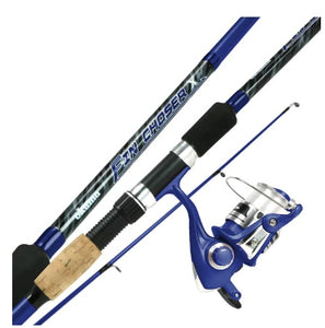 Okuma Fin Chaser X Spinning Combo 6ft 2pc Blue