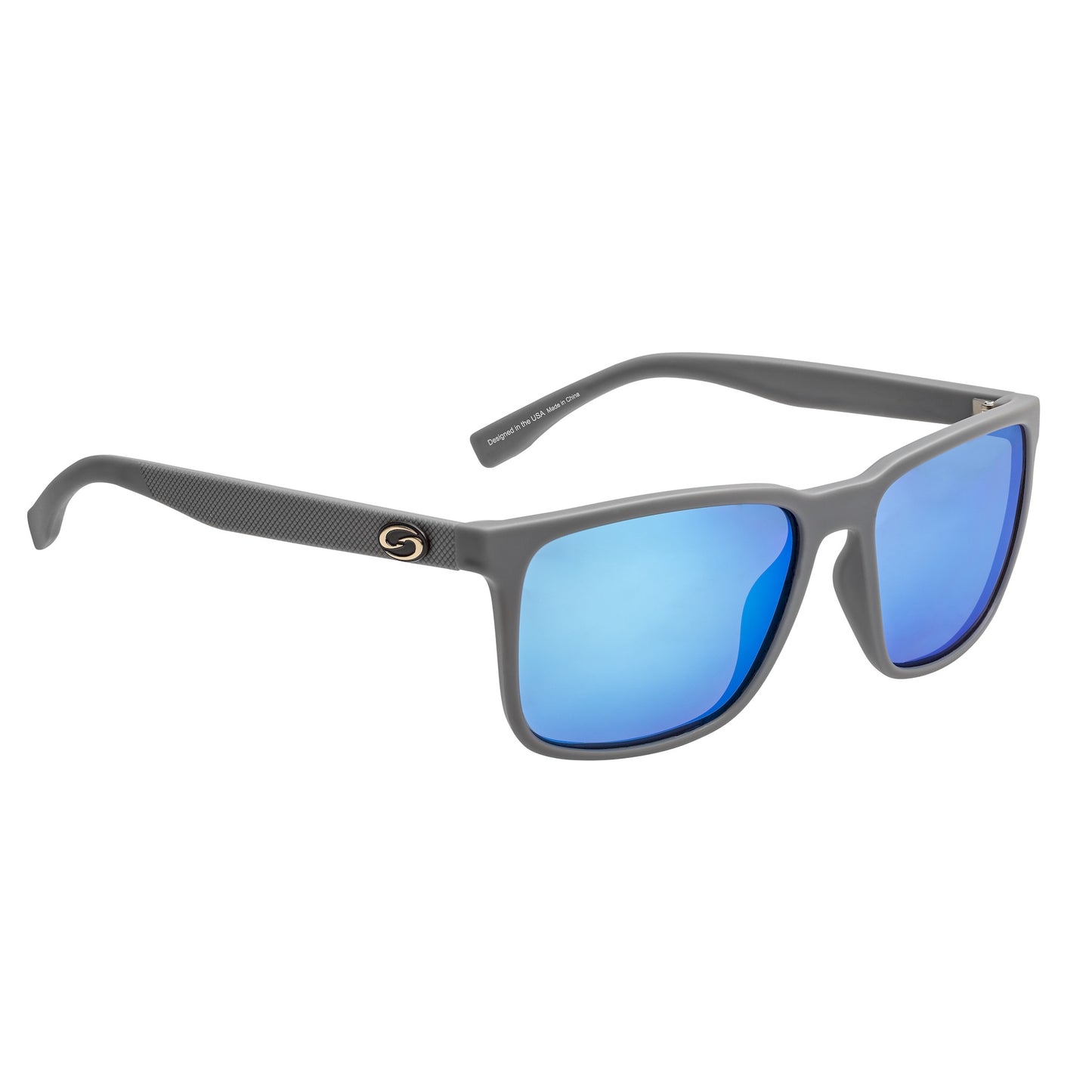 Strike King Sunglass S11 Optics Matte Concrete Frame Revo White Mirror