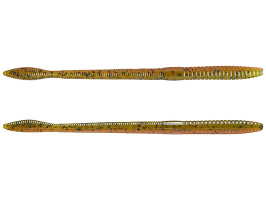Strike King KVD Worm 6.5in 12ct Dirt