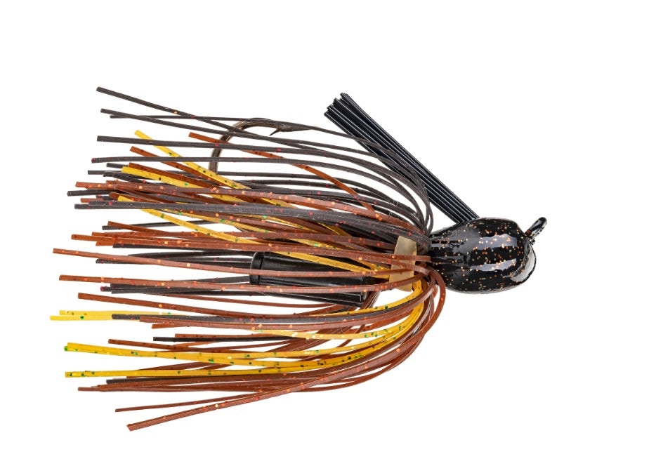 Strike King Rattlin Pro Model Jig 3/8oz Black/Brown Amber