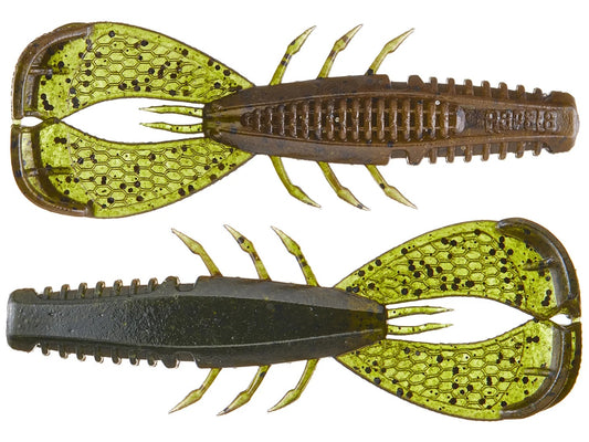 Rapala CrushCity Cleanup Craw 3.5in 7ct Grn Pumpk Watermelon