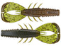 Rapala CrushCity Cleanup Craw 3.5in 7ct Grn Pumpk Watermelon
